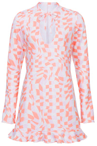 Cindy-Checkered-Knit-Mini-Dress-Made-to-OrderWomen's Dresses : Natalie & Alanna - Women's Clothing & Accesssories  