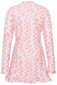 Cindy-Checkered-Knit-Mini-Dress-Made-to-Order=Women's Dresses : Natalie & Alanna - Women's Clothing & Accessories  