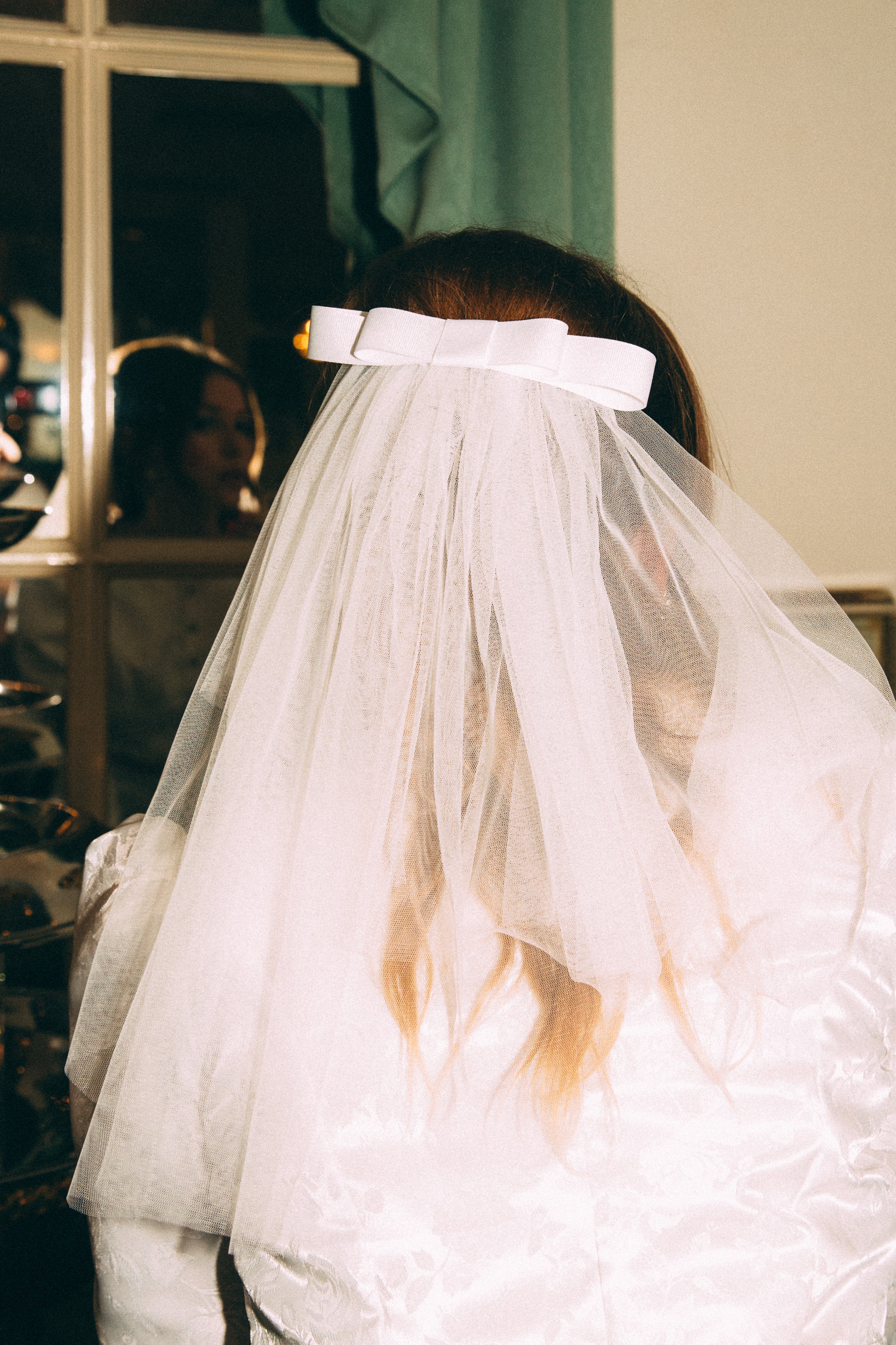 Bardot Bridal Bouffant Veil- Made to Order