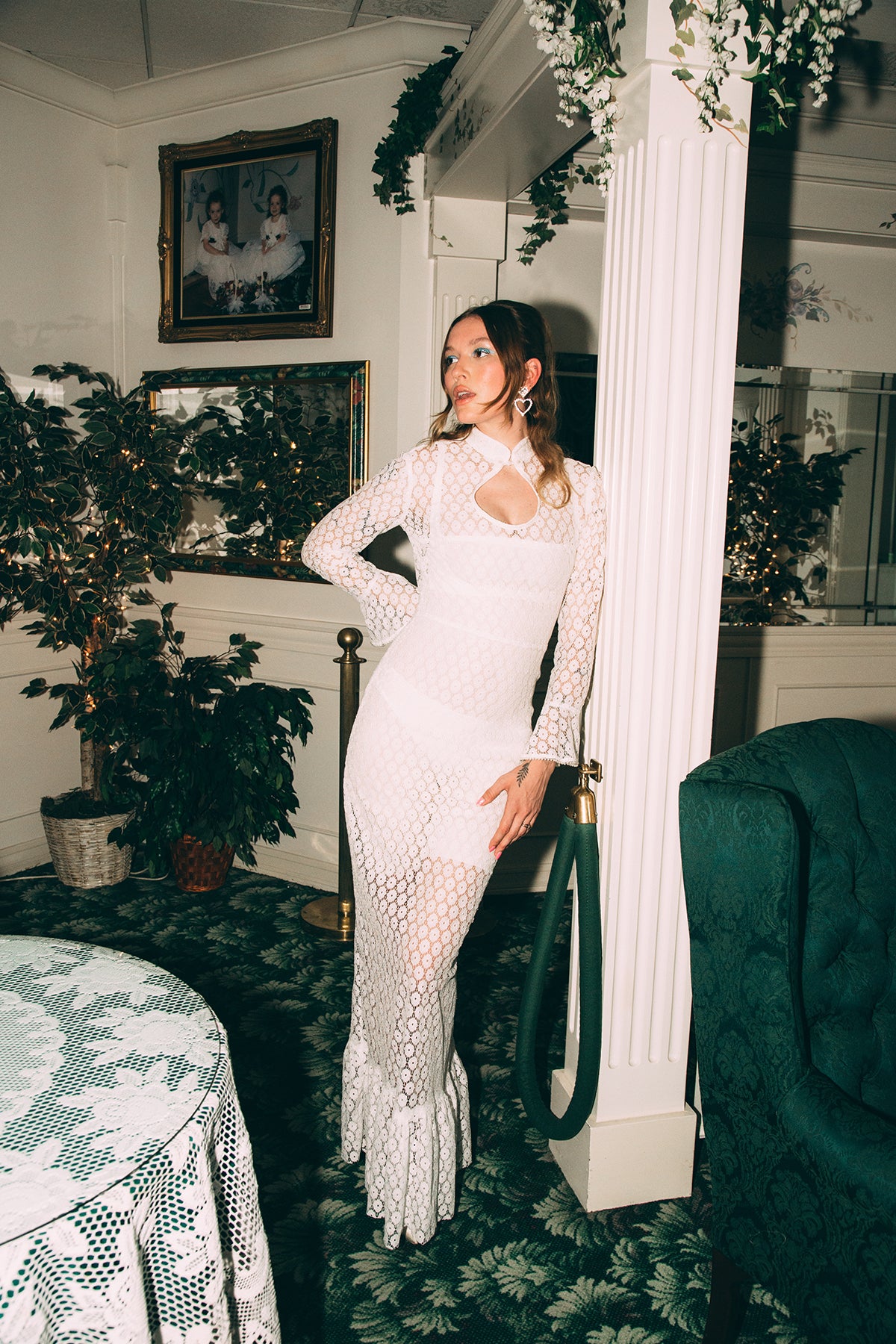 Jane Long Sleeve Maxi Bridal Dress Made to Order Natalie Alanna
